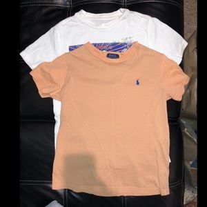 2 Boys Ralph Lauren t-shirts.
